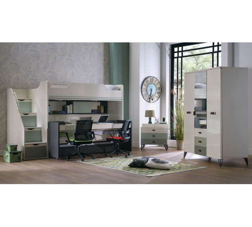 Трехдверный шкаф Менти (Menty) MENTY-21