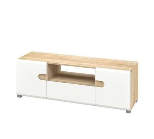 Тумба под телевизор Леонардо МН-026-02 белая