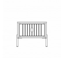 Тумба прикроватная Люксор МН-042-14