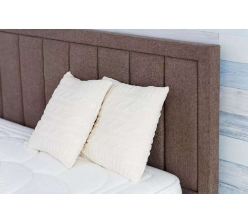 Двуспальная кровать Лайм MUR-IK-LIME с мягкой спинкой